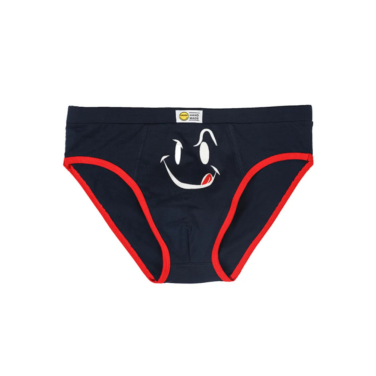 شورت اسلیپ مردانه طرح لبخند نخ پنبه سایز L XL 2XL