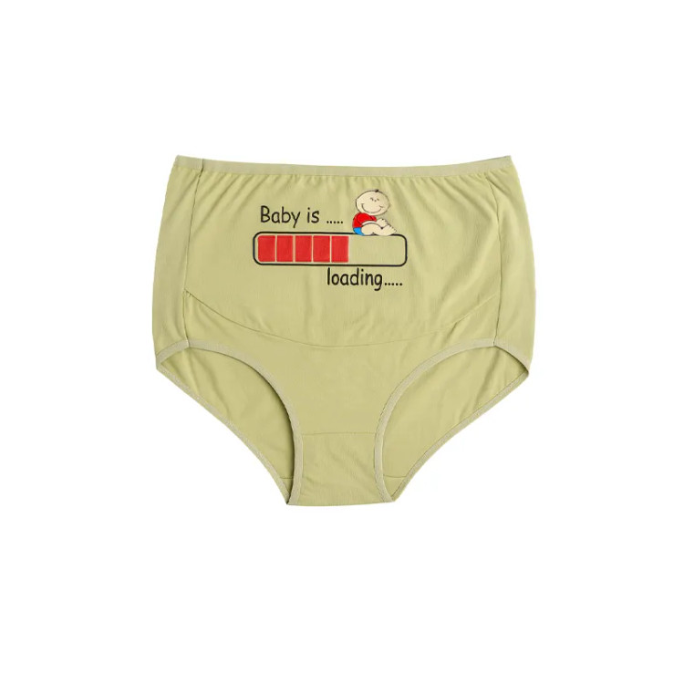 شورت بارداری طرح دار نخ پنبه فری سایز زنانه