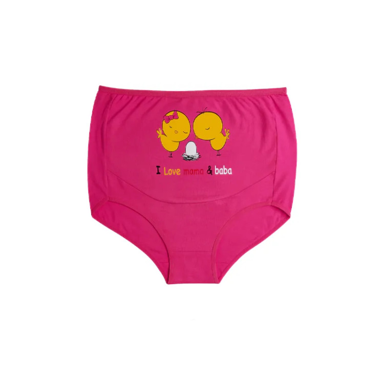 شورت بارداری طرح دار نخ پنبه فری سایز زنانه