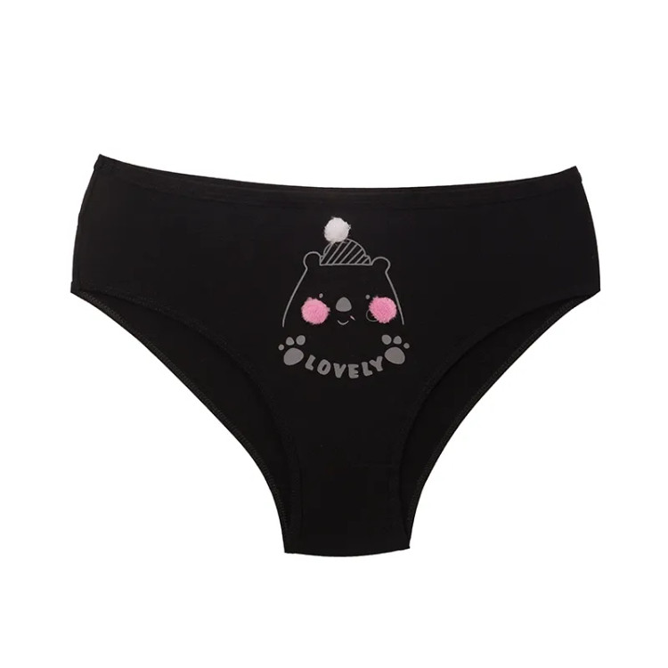 شورت اسلیپ نخی طرح خرس دخترانه فری سایز