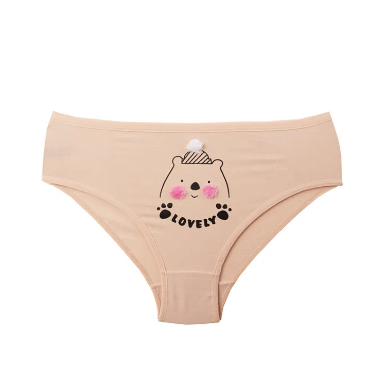 شورت اسلیپ نخی طرح خرس دخترانه فری سایز