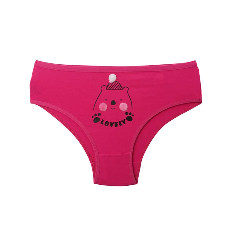 شورت اسلیپ نخی طرح خرس دخترانه فری سایز