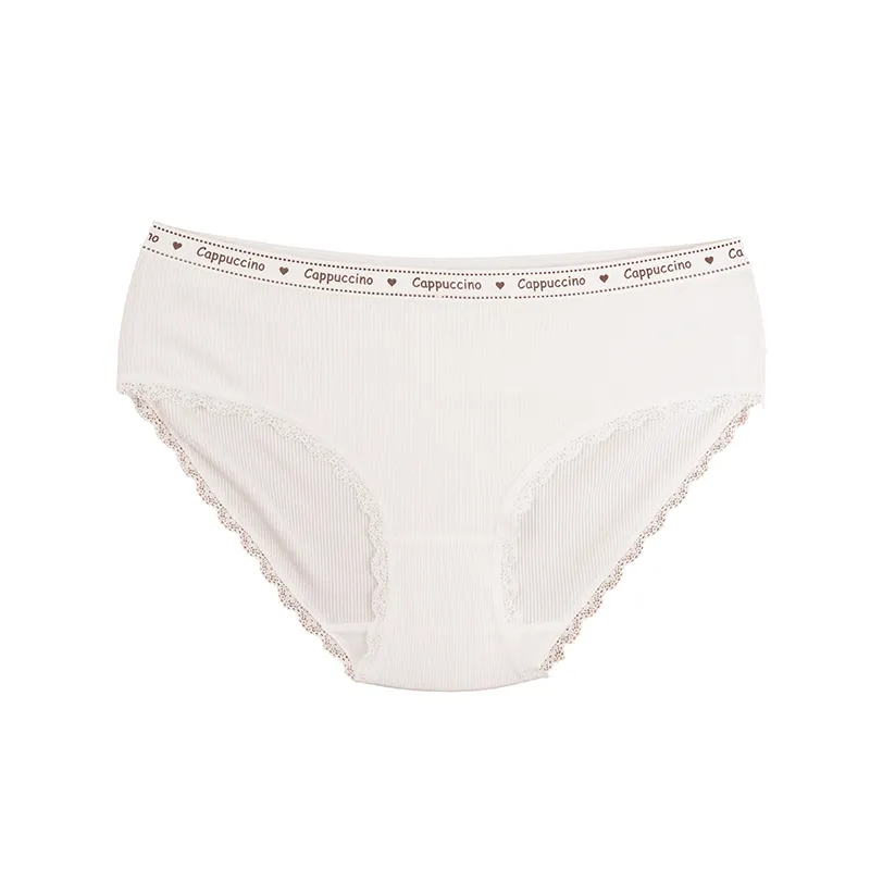 شورت زنانه اسلیپ فانریپ کبریتی فری سایز طرح کاپوچینو با گیپور