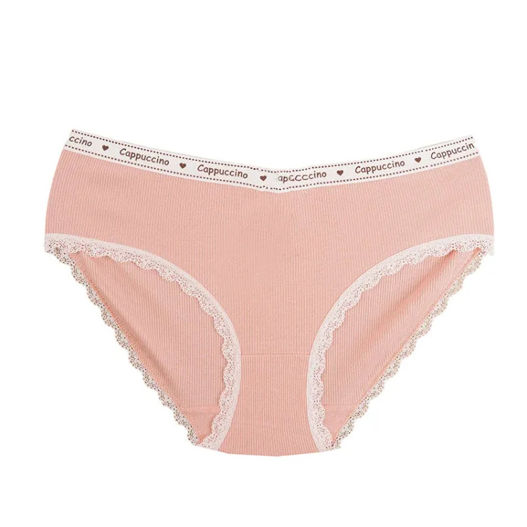 شورت زنانه اسلیپ فانریپ کبریتی فری سایز طرح کاپوچینو با گیپور