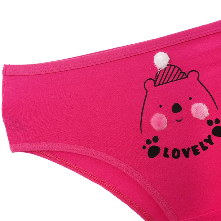 شورت اسلیپ نخی طرح خرس دخترانه فری سایز