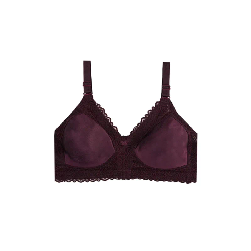 سوتین زنانه دانتل پرسی بدون فنر سایز 75 تا 90