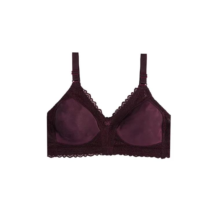 سوتین زنانه دانتل پرسی بدون فنر سایز 75 تا 90