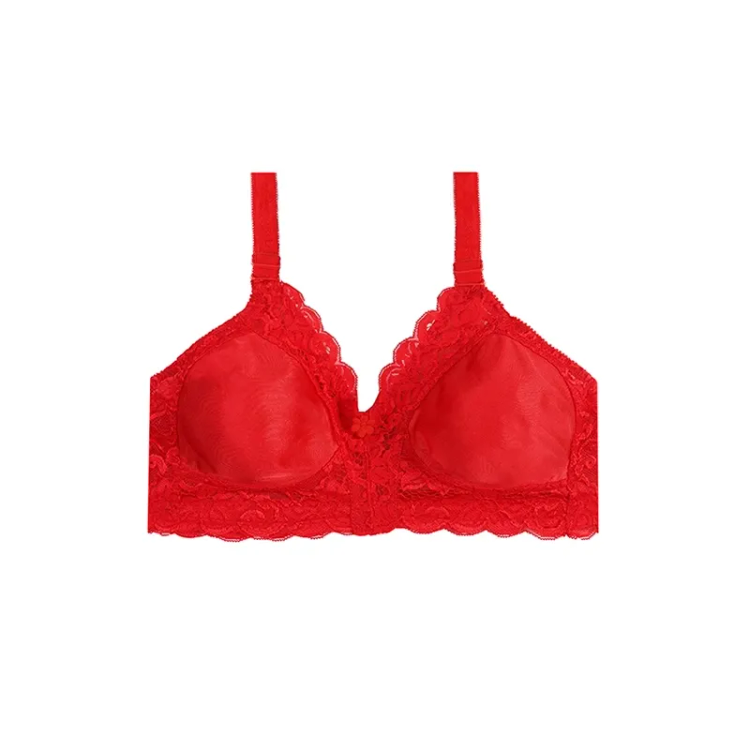 سوتین زنانه دانتل پرسی بدون فنر سایز 75 تا 90