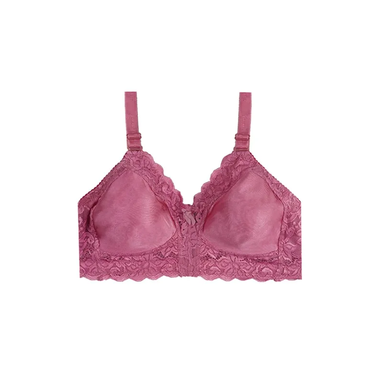 سوتین زنانه دانتل پرسی بدون فنر سایز 75 تا 90