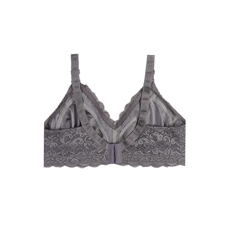 سوتین زنانه دانتل پرسی بدون فنر سایز 75 تا 90