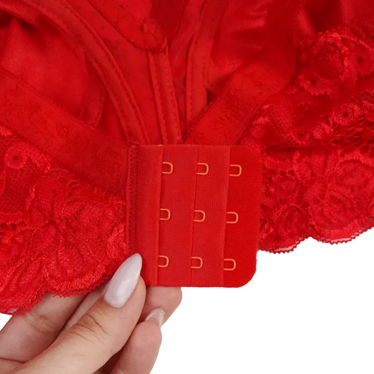 سوتین زنانه دانتل پرسی بدون فنر سایز 75 تا 90