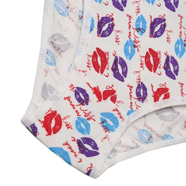 ست سوتین و شورت نخی طرح لب زنانه فنردار مدل اسلیپ پرسی