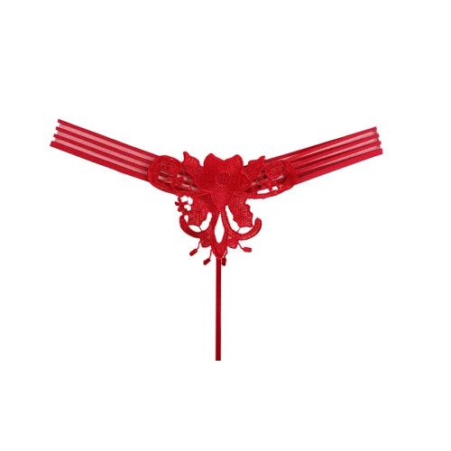 شورت لامبادا گیپور زنانه فری سایز طرح گل و پروانه با تزئین مروارید