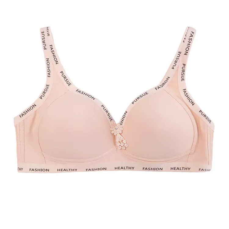 سوتین زنانه فنردار بدون کاپ جنس استرج بند قابل تنظیم طرح فشن