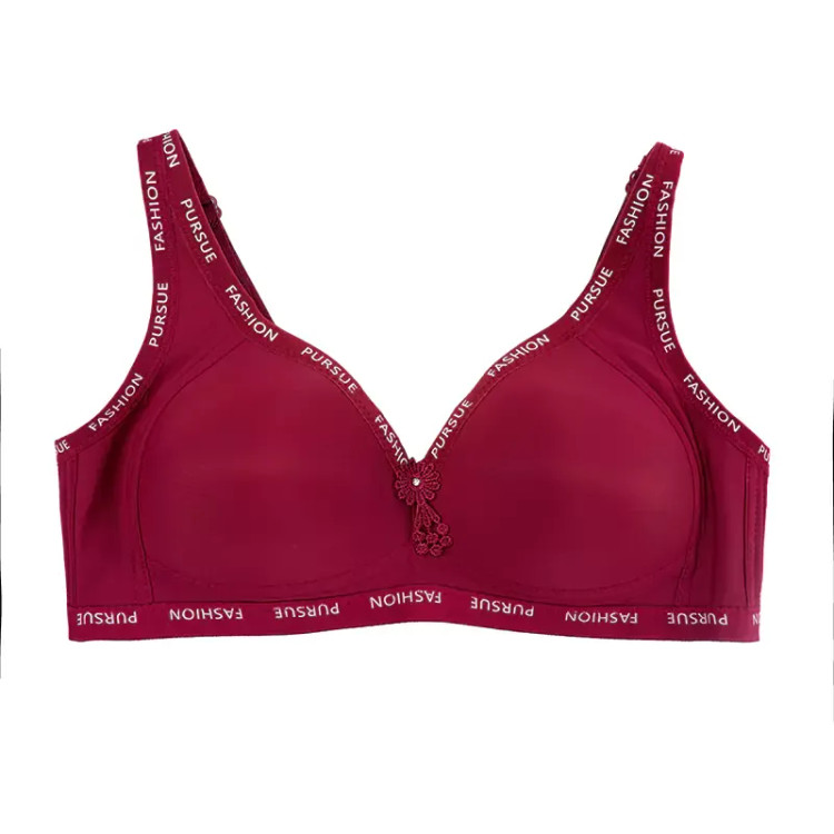 سوتین زنانه فنردار بدون کاپ جنس استرج بند قابل تنظیم طرح فشن