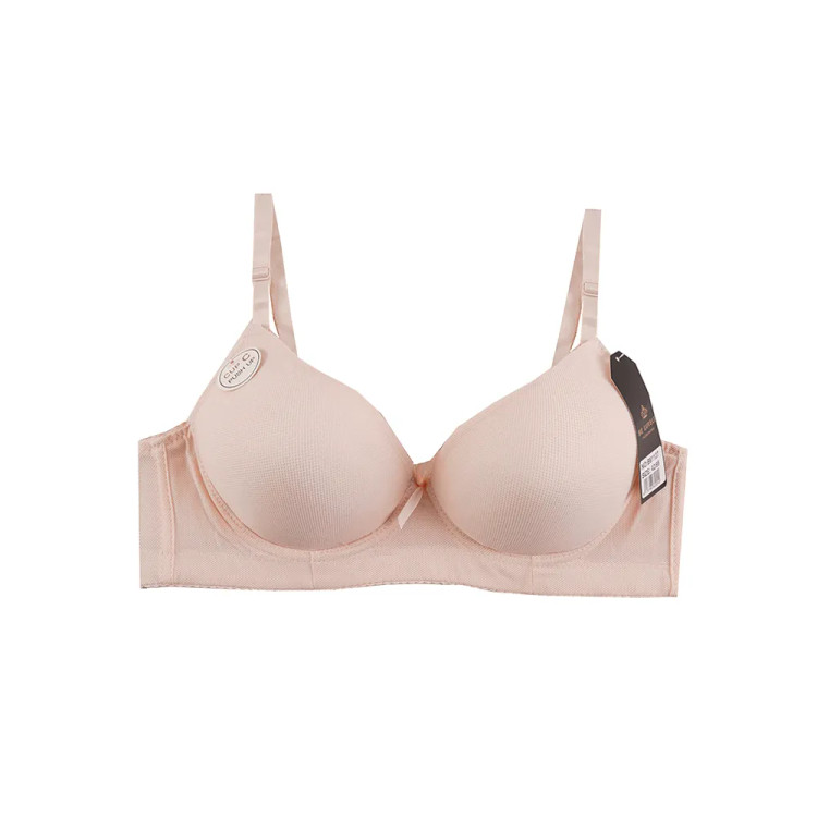 سوتین زنانه کبریتی فنردار نیم جک کاپ C بند قابل تنظیم