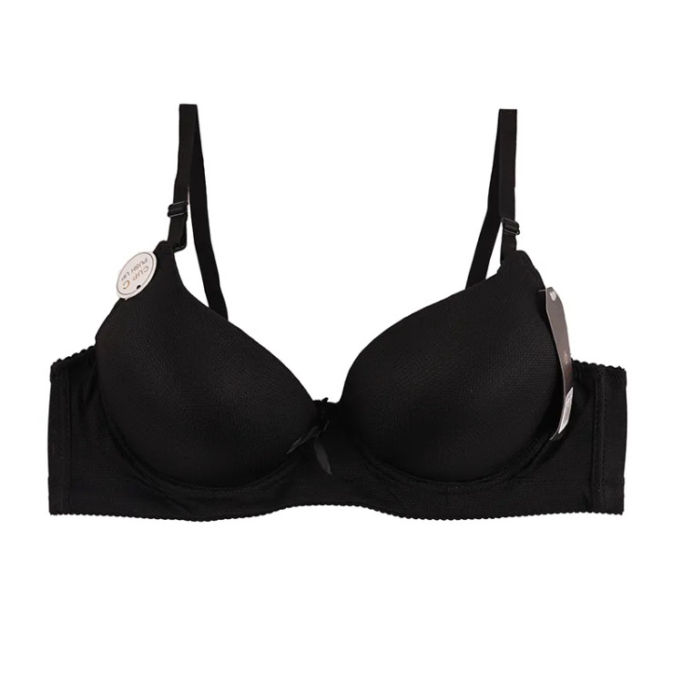 سوتین زنانه کبریتی فنردار نیم جک کاپ C بند قابل تنظیم