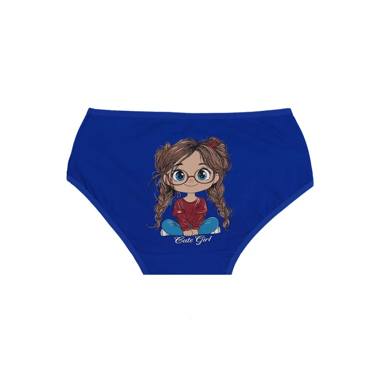 شورت نخی اسلیپ دخترانه طرح کیوت گرل سایز 2XL