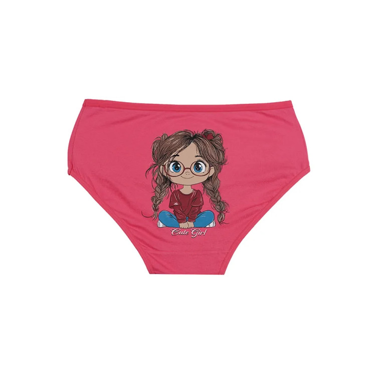 شورت نخی اسلیپ دخترانه طرح کیوت گرل سایز 2XL