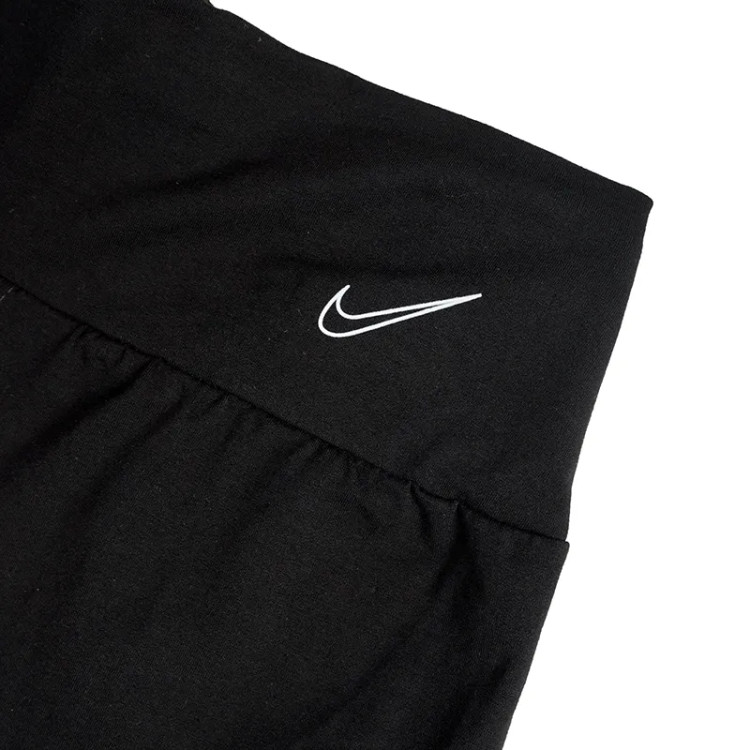 شلوارک ورزشی زنانه لاکرا طرح نایک مشکی قد 76