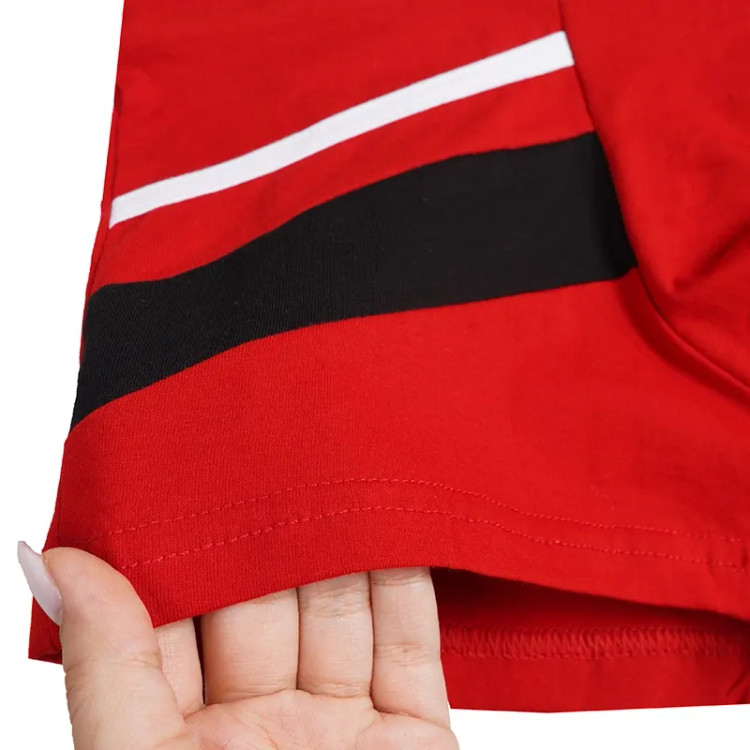 شورت مردانه نخی پادار طرح دار در رنگ های متنوع سایزبزرگ