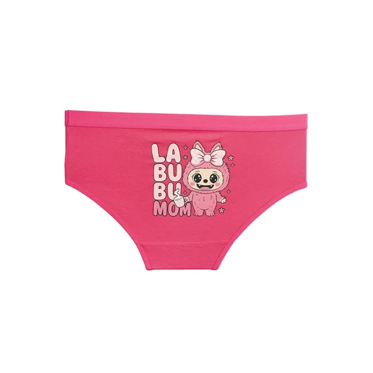 شورت نخی زنانه مدل اسلیپ طرح دار سایز L