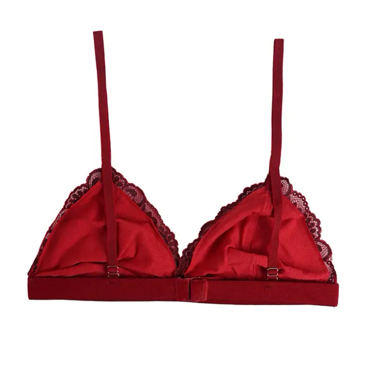 ست لباس زیر زنانه دانتل کاپ B مدل بکلس فانتزی بدون جک و فنر