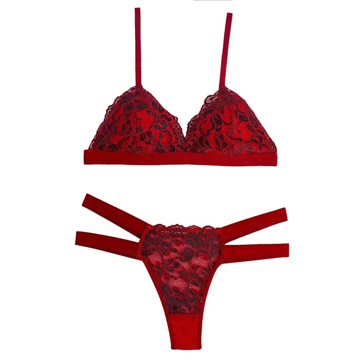 ست لباس زیر زنانه دانتل کاپ B مدل بکلس فانتزی بدون جک و فنر