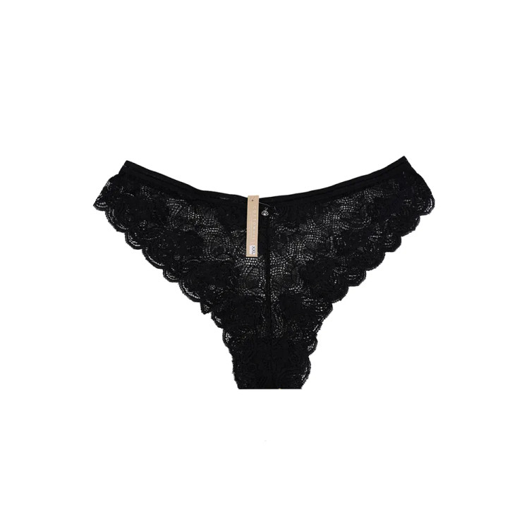 شورت بکلس دانتل زنانه سایز 2XL طرح دار