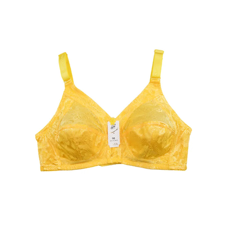 سوتین زنانه دانتل بدون فنر بند قابل تنظیم سایز 90 تا 100