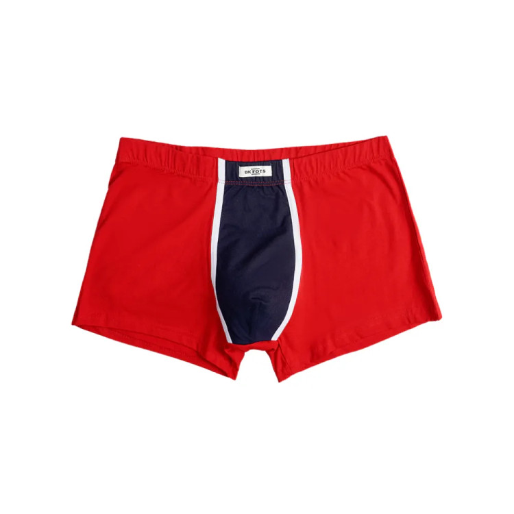 شورت پادار مردانه طرح دار نخی در سایزهای بزرگ