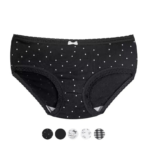 شورت نخی زنانه فری سایز طرحدار مدل اسلیپ