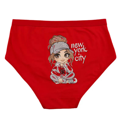 شورت نخی زنانه طرح نیویورک سایز 3XL