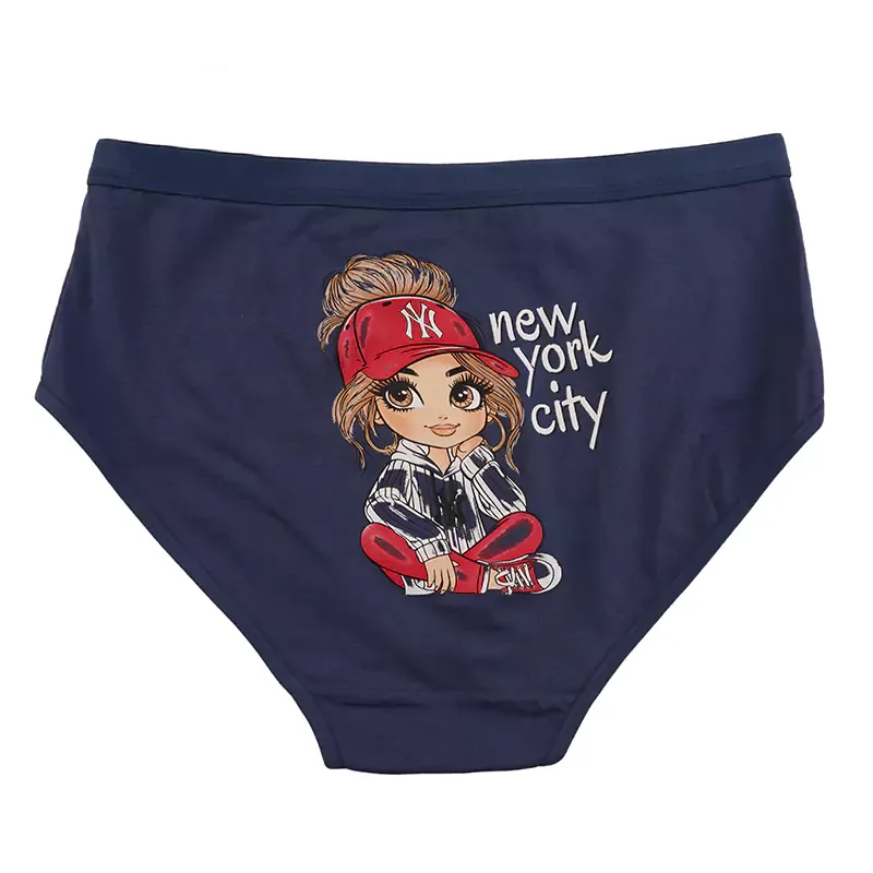 شورت نخی زنانه طرح نیویورک سایز 3XL