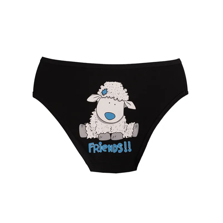 شورت نخ پنبه زنانه طرح گوسفند مدل اسلیپ سایز XL