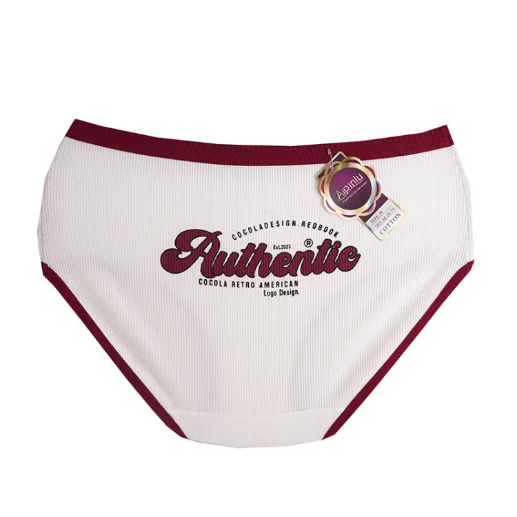 شورت زنانه مدل اسلیپ نخی طرح دار سایز فری