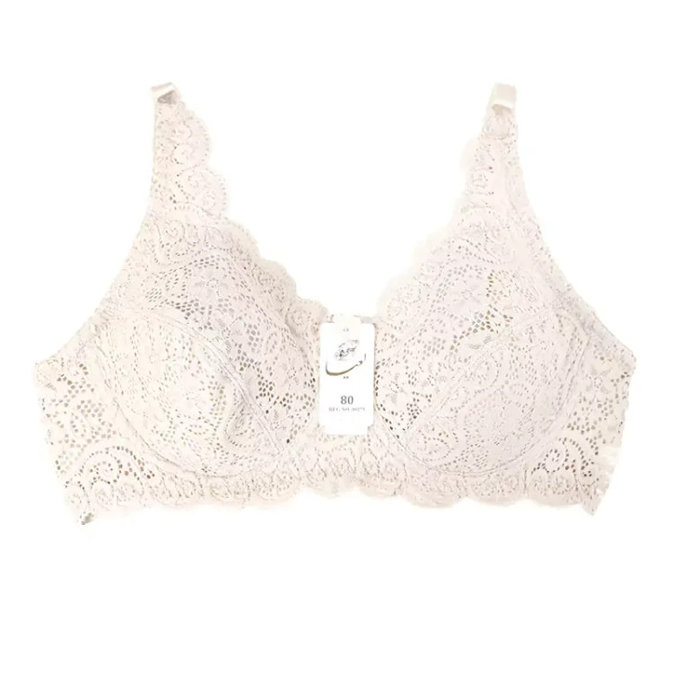 سوتین فنردار دانتل زنانه بند قابل تنظیم