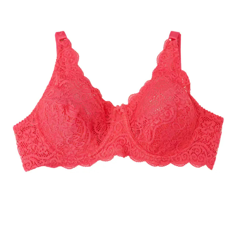 سوتین فنردار دانتل زنانه بند قابل تنظیم