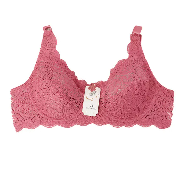 سوتین فنردار دانتل زنانه بند قابل تنظیم