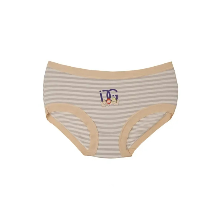 شورت اسلیپ زنانه نخی طرح دار فری سایز