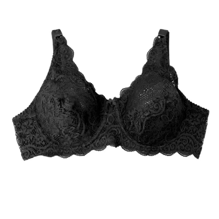 سوتین فنردار دانتل زنانه بند قابل تنظیم