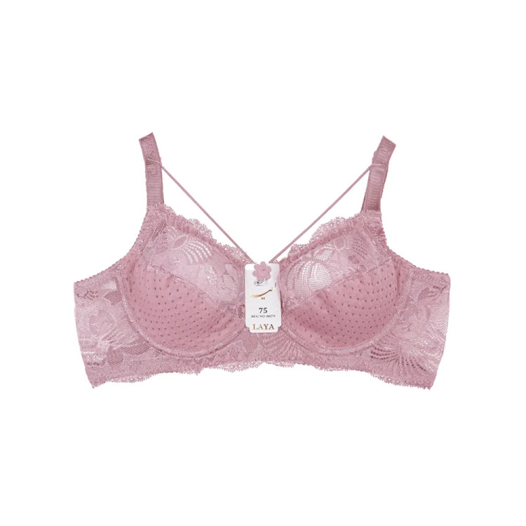 سوتین فنردار هارنس دار دانتل سوزنی زنانه بند قابل تنظیم