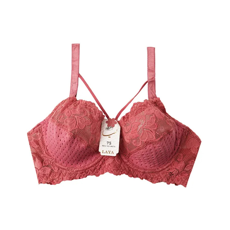 سوتین فنردار هارنس دار دانتل سوزنی زنانه بند قابل تنظیم