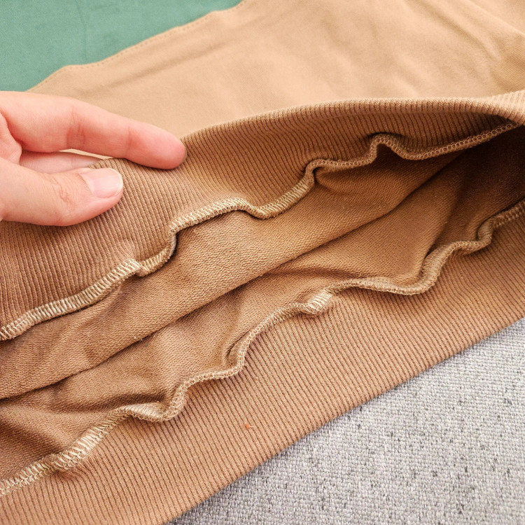 بلوز دورس پنبه لاکرا بچگانه طرح دو رنگ سبز و قهوهای مناسب 1 تا 10 سال