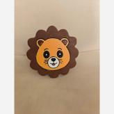 آویز چوبی طرح شیر برای اتاق کودک | دستگیره کابینت و کشو کودک