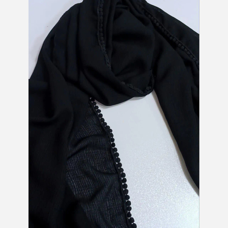 شال مشکی کریشه درختی