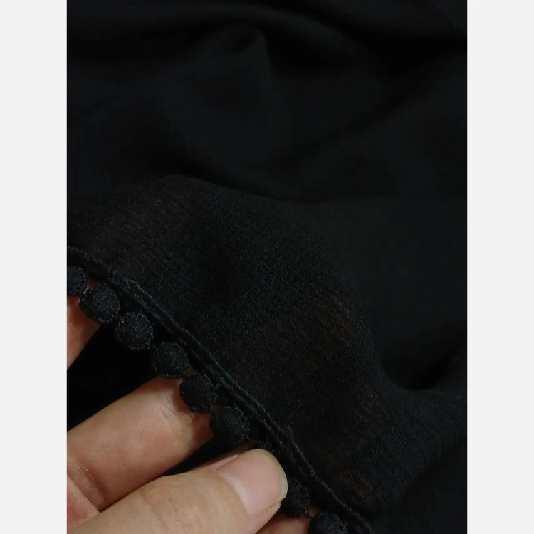 شال مشکی کریشه درختی