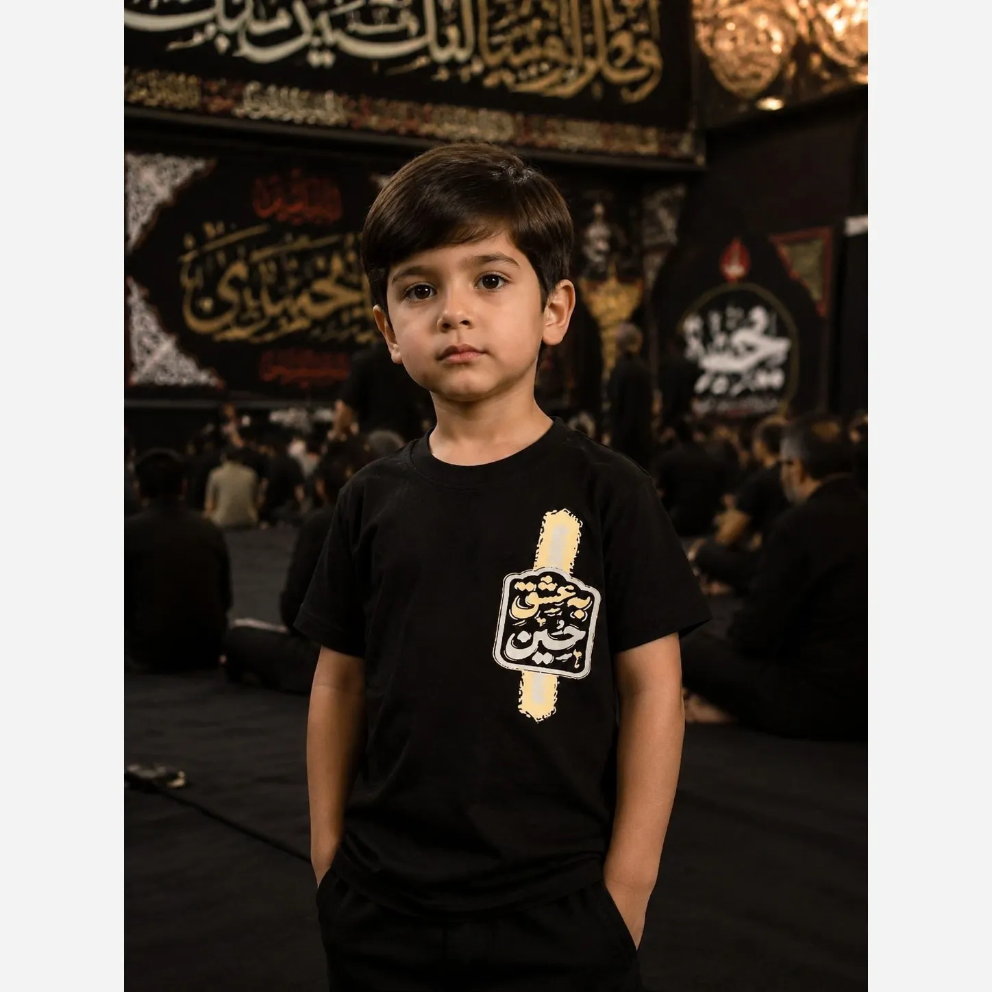 تیشرت محرمی پنبه به عشق حسین