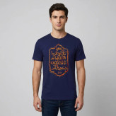 تیشرت آستین کوتاه یقه گرد مردانه مدل نوشته فارسی کد 729