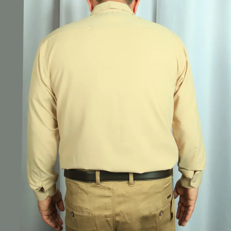 شلوار راسته مردانه درایور مدل کتان کجراه